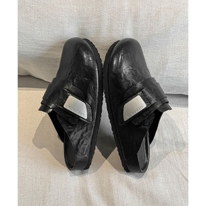 Chaussures sabots rétro unisexes sur mesure du fabricant, semelle épaisse, cuir véritable de haute qualité, semelle en liège antidérapante, pour hommes - Product Image 4