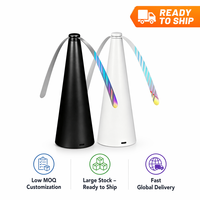 Piège à insectes volants compact pour camping, rechargeable USB-C, étanche IP33, en ABS robuste, portable, autonomie >480 heures, idéal pour le jardinage