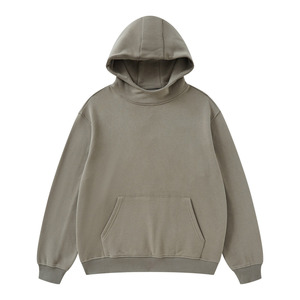 Camisetas Oversize de Algodón de 500 g/m² con Bordado 3D, Estampado, Impermeables, Ecológicas, con Efecto Desgastado, Cuello Cruzado, Personalizadas para Invierno - Product Image 5