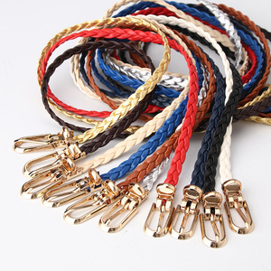 Mode dame alliage boucle ardillon femmes <span class=keywords><strong>ceinture</strong></span> <span class=keywords><strong>tressée</strong></span> pas de trous <span class=keywords><strong>ceinture</strong></span> tissée maigre pour robe - Product Image 5