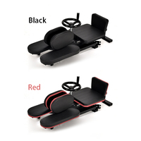 Machine d'étirement des jambes BunnyHi TBXL012 en acier et PU avec une capacité de 200 kg, équipement de fitness pliable pour l'exercice des jambes et le yoga