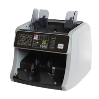 Compteur de devises vertical Chuanwei 160, compteur de dollars américains, d'euros et de devises étrangères, compteur de devises vertical compact