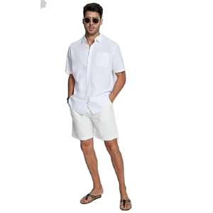 Direct Bangladesh Export Qualité Hommes Coton Court Sve Slim Fit Chemise Couleurs Mixtes Motifs Mixtes Design De Mode Printemps Poche - Product Image 3