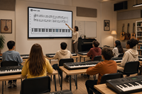REMYLINK Écran LCD plat 4K anti-reflet de 55 pouces à double système pour les écoles et les réunions Tableaux interactifs portables