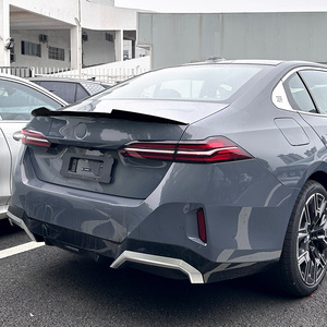 Bmw 5 Series I5 G60 2024+ Rear Trunk Spoiler Wing Piano Black Carbon Fiber Texture Abs Material - Product Image 2