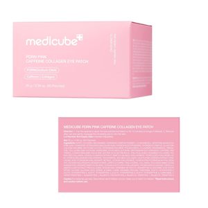 Patchs pour les yeux en gel medicube PDRN Caffeine Collagène, pour atténuer l'apparence des cernes et des poches sous les yeux, soin raffermissant anti-âge. - Product Image 5