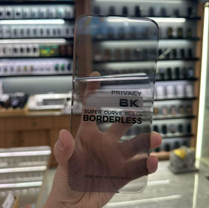 ฟิล์มกันรอยกระจกนิรภัย Xmart 8K ป้องกันไฟฟ้าสถิต สำหรับ iPhone 18 Pro Max 17 16 15 14 13 <span class=keywords><strong>Super</strong></span> 8k ฟิล์มใสแบบโค้ง - Product Image 3
