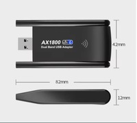 OEM AX1800 WiFi 6 USB Adaptateur 802.11ax Dual Band USB 3.0 Réseau sans fil Récepteur Émetteur Adaptateur Wi-Fi pour PC Portable
