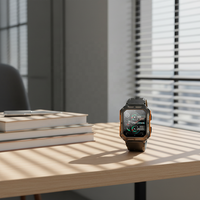 Reloj Inteligente Android IP68 C20 Pro, Diseño Cuadrado, Pantalla IPS, Deportes al Aire Libre, Llamadas BT, Batería de 380 mAh, Larga Duración, Novedad 2026
