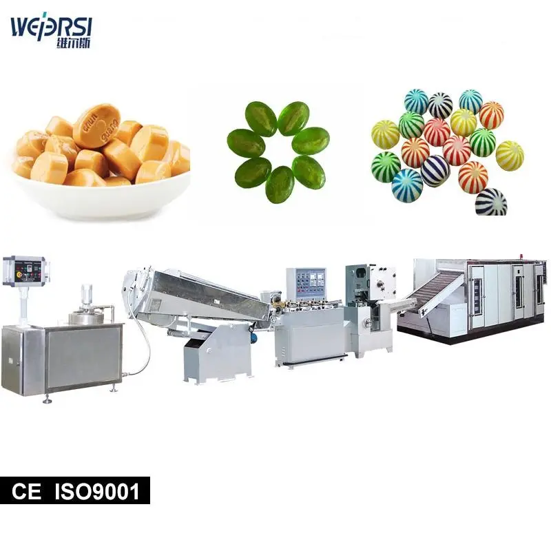 Japanese hard honey candy sweet making machine