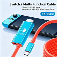 USB C to HDTV Screen Mirroring Cable 4K 60Hz HD Screen Casting Cable for Switch Mobile Phone Laptop