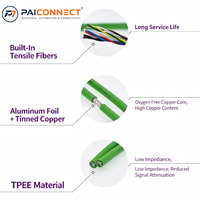 Cable de Codificador para Servomotor Siemens V90 Compatible con PAICONNECT, 6FX3002-2DB12, IP65, Conductor de Cobre Blindado