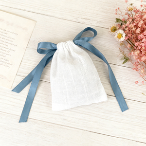 Pochette d'emballage pour bijoux en toile de coton avec cordon de serrage, impression personnalisée du logo, vente en gros - Product Image 6