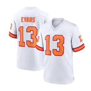 All'ingrosso Tampa Bay New Jersey 13 Mike Evans 7 Bucky Irving 6 Baker Mayfield maglie da calcio cucite uniforme da calcio - Product Image 4