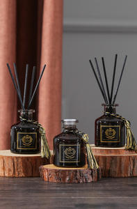 Paling Populer 50ml Reed Diffuser botol dengan kotak rumah pewangi Diffuser Set rumah - Product Image 6