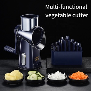 High Quality Manual Vegetable Slicer Walnuts Grinder <strong>Cheese</strong> Shredder Kitchen Vegetable Cutter 5 Drum Blades <strong>Rotary</strong> <strong>Cheese</strong> <strong>Grater</strong> - Product Image 2