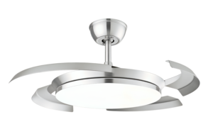 Ventilador de Techo LED Moderno de 3 Aspas, Montaje en Barra, Perfil Bajo, Control Remoto, Motor DC de 6 Velocidades, para Apartamentos y Salas de Estar - Product Image 4