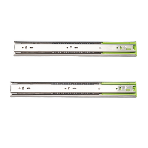 Modern mutfak yumuşak yakın <span class=keywords><strong>3</strong></span>-<span class=keywords><strong>Fold</strong></span> rulman teleskopik çekmece kızakları otomatik itme ile açmak ve tam uzatma - Product Image 1