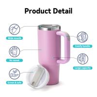 Bouteille d'eau isotherme double usage 900 ml (30 oz) pour filles, avec paille anti-fuite, gourde scolaire, joli gobelet multifonctionnel