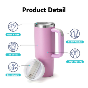 Botella Térmica 900ML 30oz <span class=keywords><strong>de</strong></span> Doble Bebida para Niñas, Vaso Escolar Antifugas con Popote, Taza Multifuncional Bonita - Product Image 4