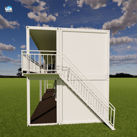 Maison préfabriquée modulaire en conteneur à bas prix, 2, 3, 4, 5 chambres, capsule villa pour kits de maison extérieure, mini-maison, maisons préfabriquées