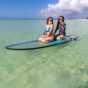 Tabla de <span class=keywords><strong>Paddle</strong></span> <span class=keywords><strong>Surf</strong></span> <span class=keywords><strong>Transparente</strong></span> de Policarbonato para Adultos, Ideal para <span class=keywords><strong>Surf</strong></span> y Remo al Aire Libre - Product Image 4