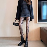 Chine Usine Vendeur Long Blanc Bas Sexy Belle Fille Collants Bas Noir Maille Haute Qualité Bas De Soie