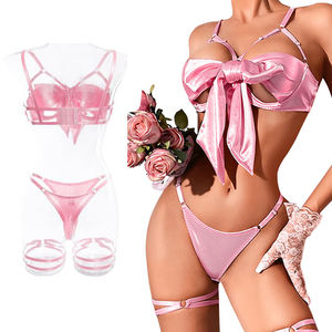 Catalogues <span class=keywords><strong>de</strong></span> <span class=keywords><strong>lingerie</strong></span> <span class=keywords><strong>sexy</strong></span> turque, ensembles <span class=keywords><strong>de</strong></span> <span class=keywords><strong>lingerie</strong></span> <span class=keywords><strong>sexy</strong></span>, sous-vêtements pour femmes, haut avec un grand nœud - Product Image 3