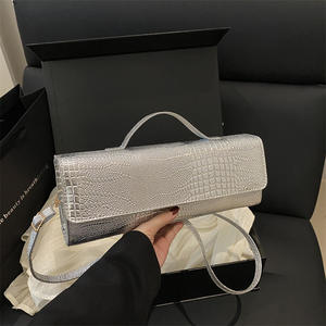 Sac fourre-tout décontracté de luxe à longue poignée, design tendance, sophistiqué et simple, en cuir PU uni et polyvalent, à porter à l'épaule ou au dos - Product Image 5