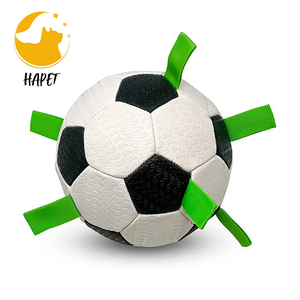 Pelotas para perros, juguetes de fútbol con correas, regalos de cumpleaños para cachorros, juguete de agua para perros, pelotas de pastoreo duraderas para perros pequeños y medianos - Product Image 3