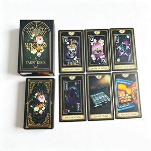 Vendita all'Ingrosso <span class=keywords><strong>di</strong></span> Carte dei Tarocchi <span class=keywords><strong>di</strong></span> Lusso Personalizzate, Stampa <span class=keywords><strong>di</strong></span> Giochi <span class=keywords><strong>di</strong></span> Carte Magiche con Scatola e Guida - Product Image 6