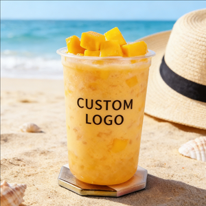 Paquete de 12 Vasos Desechables Transparentes de Polipropileno de Primera Calidad, de Pared Simple, de 90 mm, para Té con Leche, para Fiestas de Navidad y Bodas - Product Image 5