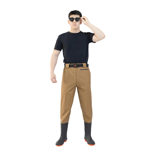 Pantalons de pêche imperméables en PVC pour hommes et femmes, pour la pêche, la chasse et le travail agricole, pêche en plein air - Product Image 2