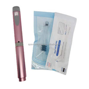 ApexCare Metal Reusable V2 60IU Injection <b>Pen</b> with <b>Pen</b> Case Adjustable 3ml Cartridge Eco-Friendly <b>Water</b>-Resistant - Product Image 3