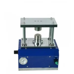 Pneumatische Coin Case Crimping Sealer Machine Voor Lithium Batterij Handmatige Afdichting