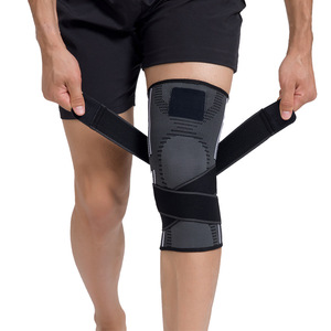 Rodillera de Compresión con Protección Avanzada, Transpirable y Antideslizante <span class=keywords><strong>para</strong></span> Hombres, <span class=keywords><strong>para</strong></span> Baloncesto y Senderismo - Spandex y Nailon - Product Image 3