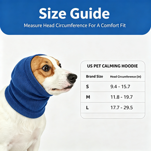 OEM Envoltura Suave de Punto para Orejas de Perro, Elástica, Reductora de Ruido, Calmante, Antiansiedad, Evita el Movimiento de las Orejas, Transpirable, para Mascotas - Product Image 6