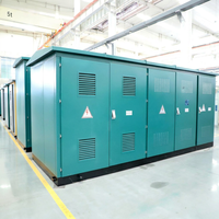 Transformateur de type boîte 315 KVA, très vendu en Afrique et en Asie du Sud-Est, sous-station américaine montée sur socle