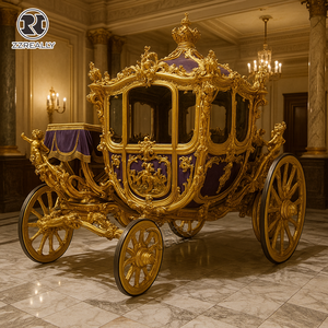 Fabricant de chariots à chevaux de luxe, véhicule électrique royal pour mariage, chariot électrique royal de luxe pour les voyages - Product Image 5