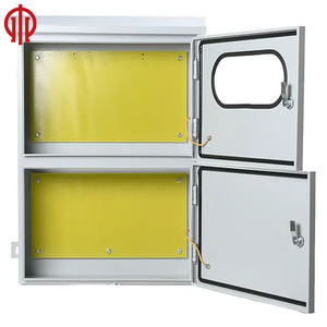 Boîtier métallique personnalisé de haute qualité IP66, étanche, avec <span class=keywords><strong>porte</strong></span> en plexiglas, pour montage mural extérieur - Product Image 4