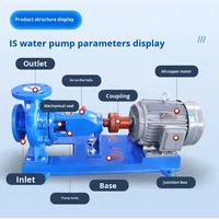 Pompa Sentrifugal Horizontal Satu Tahap IS, Pompa Booster Aliran Besar Daya Angkat Tinggi, Pompa Sirkulasi Industri Cina