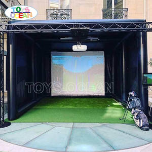 वाणिज्यिक ग्रेड pvc inflatable गोल्फ टेंट कस्टम पोर्टेबल विज्ञापन इंफ्लेटेबल गेम टेंट कारखाने से सीधे - Product Image 6