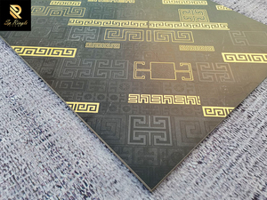 Carreaux de sol de maison en or de luxe mat Carreau de céramique à motif de porcelaine en marbre coloré de designer moderne qui ressemble à du <span class=keywords><strong>bois</strong></span> - Product Image 6