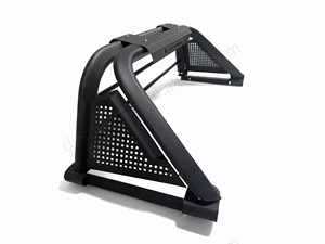 Arceau de sécurité pour <span class=keywords><strong>JAC</strong></span> Shuailing T8 2018+ Nouvelle conception Accessoires 4x4 Tube de forme spéciale Noir mat Acier Style sport Pick-up - Product Image 3