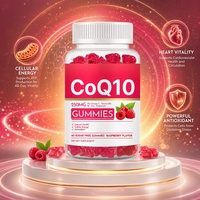 Gummies CoQ10 250mg Oméga 3 Magnésium B12 Zinc Sans Sucre Énergie Cardiaque Antioxydant 60 Comprimés
