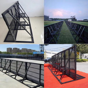 販売用 大型 屋外 コンサート メタル トラス ステージ 仮設 フェンス パネル｜群衆整理 イベント 警備用 - Product Image 2