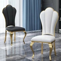 Chaises modernes en acier inoxydable pour banquets, mariages et événements, pour usage extérieur et intérieur - Approvisionnement en gros pour hôtels, maisons, bureaux, bars et appartements