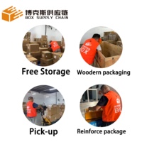 Service logistique rapide DDP, service porte-à-porte, transitaires de la Chine vers la France, l'Allemagne, le Royaume-Uni, les États-Unis par transport maritime + camionnage