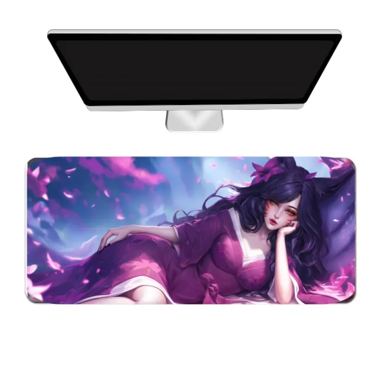 Custom XXL XXXL Supporting Free Rubber Sample Gaming Large Desk Pad Anime Mouse Pad