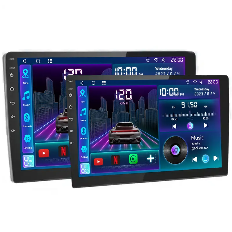 A buon mercato 9 pollici lettore dvd auto doppio din touch screen autoradio 2 din android autoradio mp5